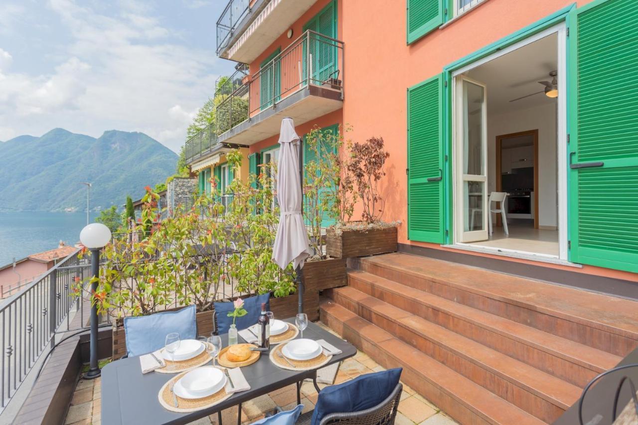 Blue Bliss Apartment By Rent All Como Colonno Eksteriør bilde